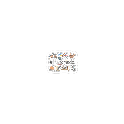 #Handmade Sticker — W1-HANDMADE — 2×2