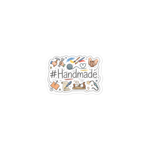 #Handmade Sticker — W1-HANDMADE — 3×3