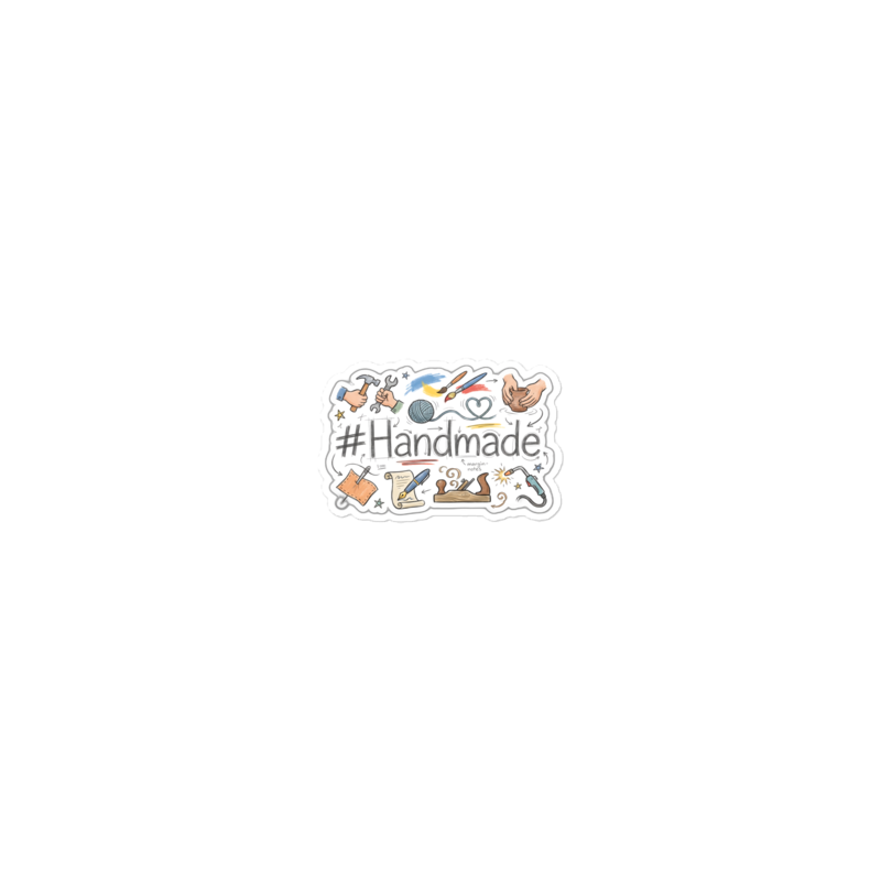 #Handmade Sticker — W1-HANDMADE — 15×3.75
