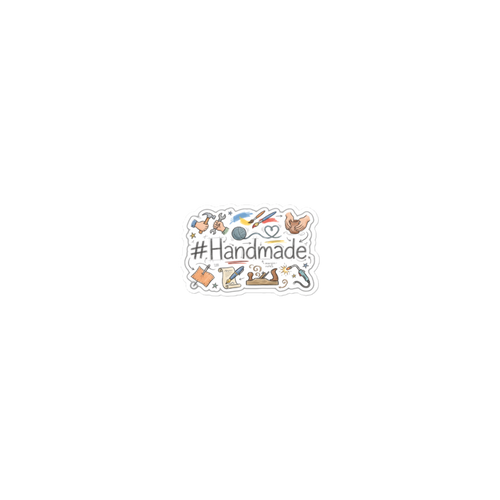 #Handmade Sticker — W1-HANDMADE — 15×3.75